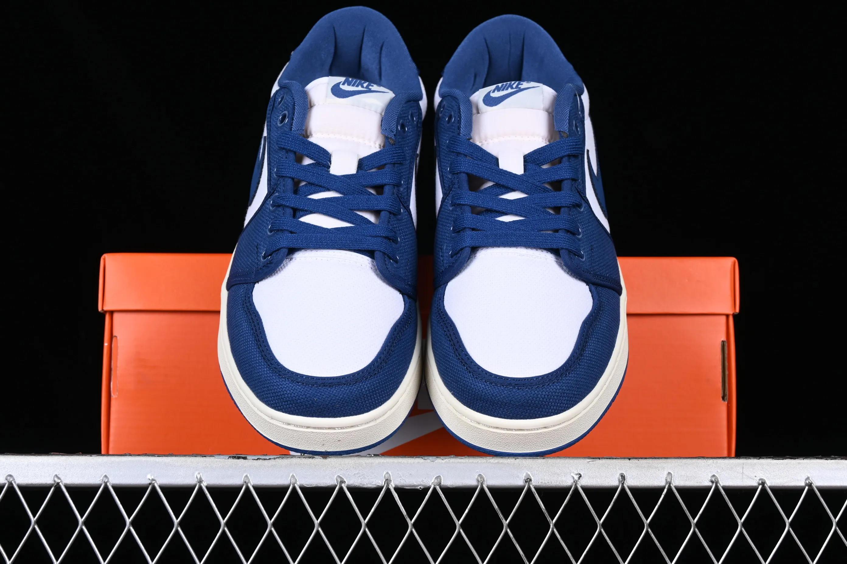 All categories Air Jordan Jordan series basketball shoes Air Jordan 1 Low Z version AJKO 1 Low Shadow AJ1 Joe 1 white blue cultural casual shoes DX4981-103